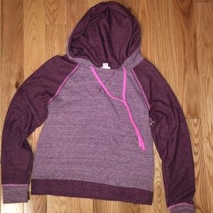 Mossimo purple two toned sweatshirt size M